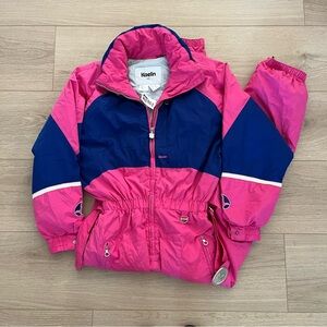 Vintage 90'S Kaelin Full Ski Suit Size 8